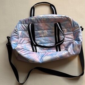 PINK Victoria's Secret Pastel Tie-Dye Travel Bag
